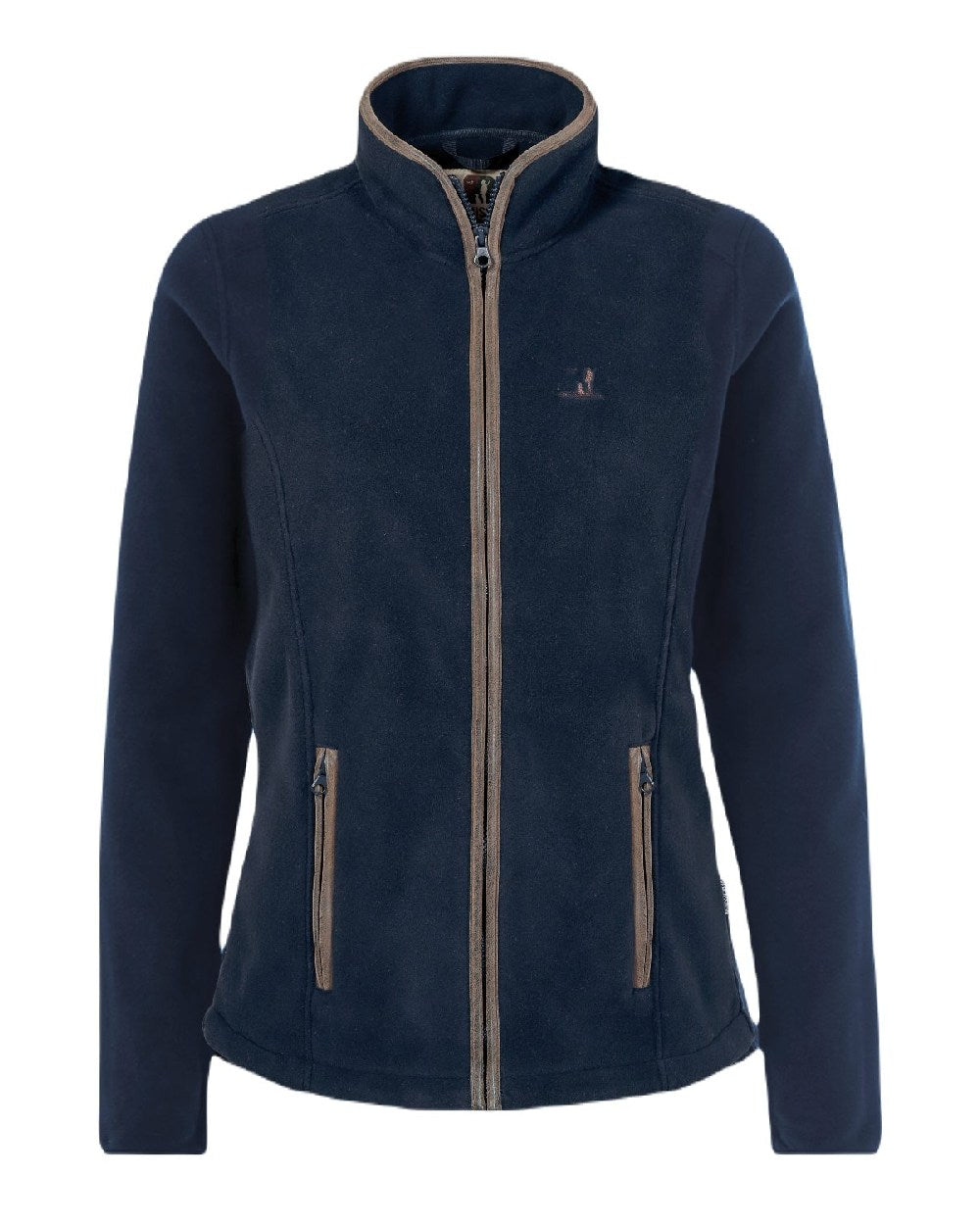 Percussion Scotland Ladies Fleece Jacket in Navy 