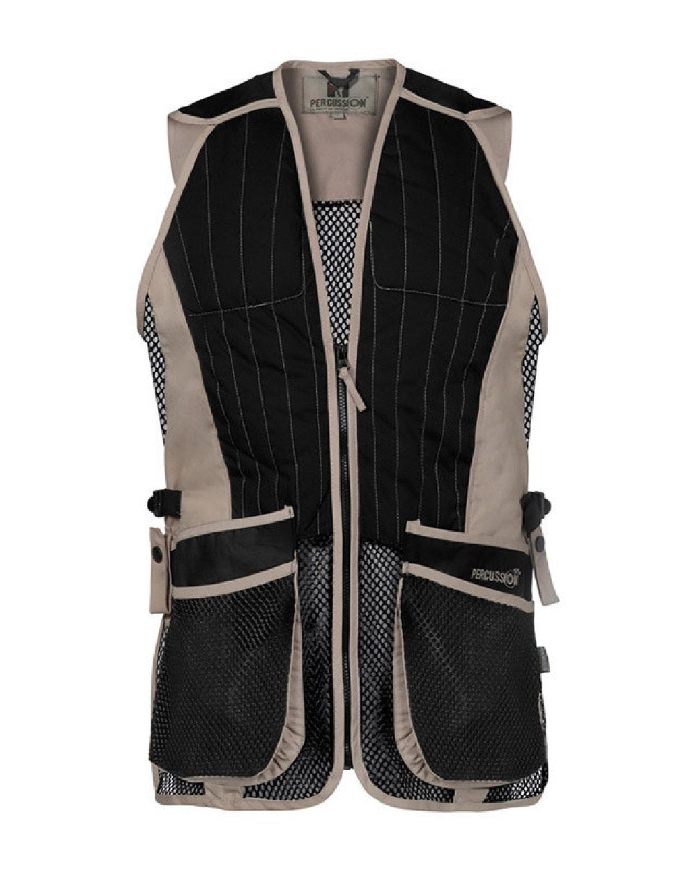 Percussion Skeet Vest in Black/Beige 