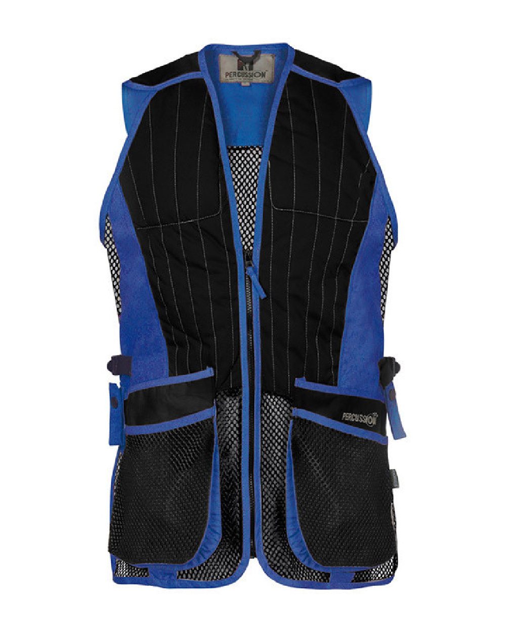 Percussion Skeet Vest in Black/Blue 