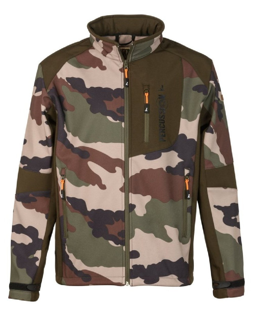 Percussion Softshell Camo Jacket in Centre Europe 