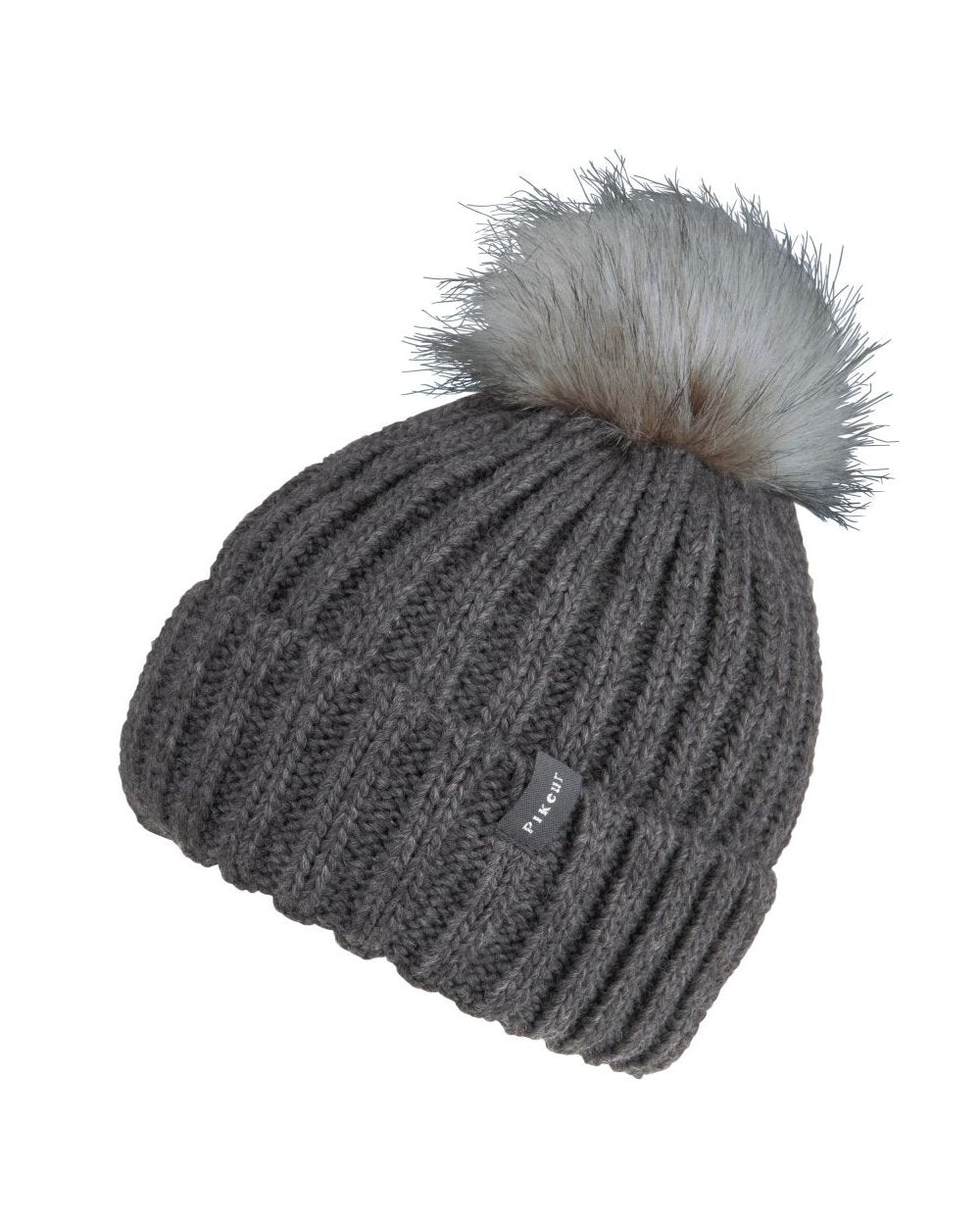 Pikeur Basic Beanie in Middle Grey 