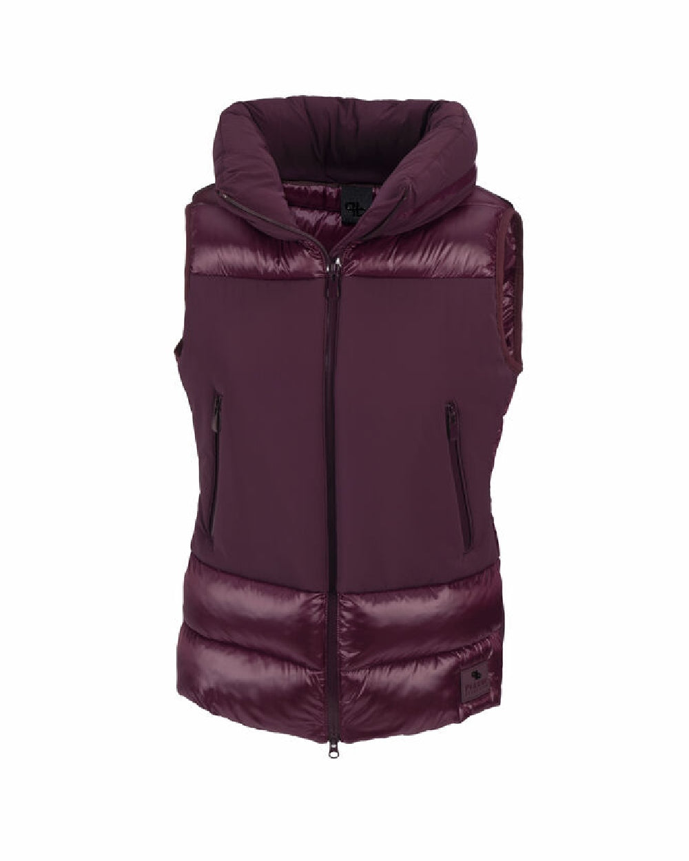 Pikeur Quilted Waistcoat in Mulberry 
