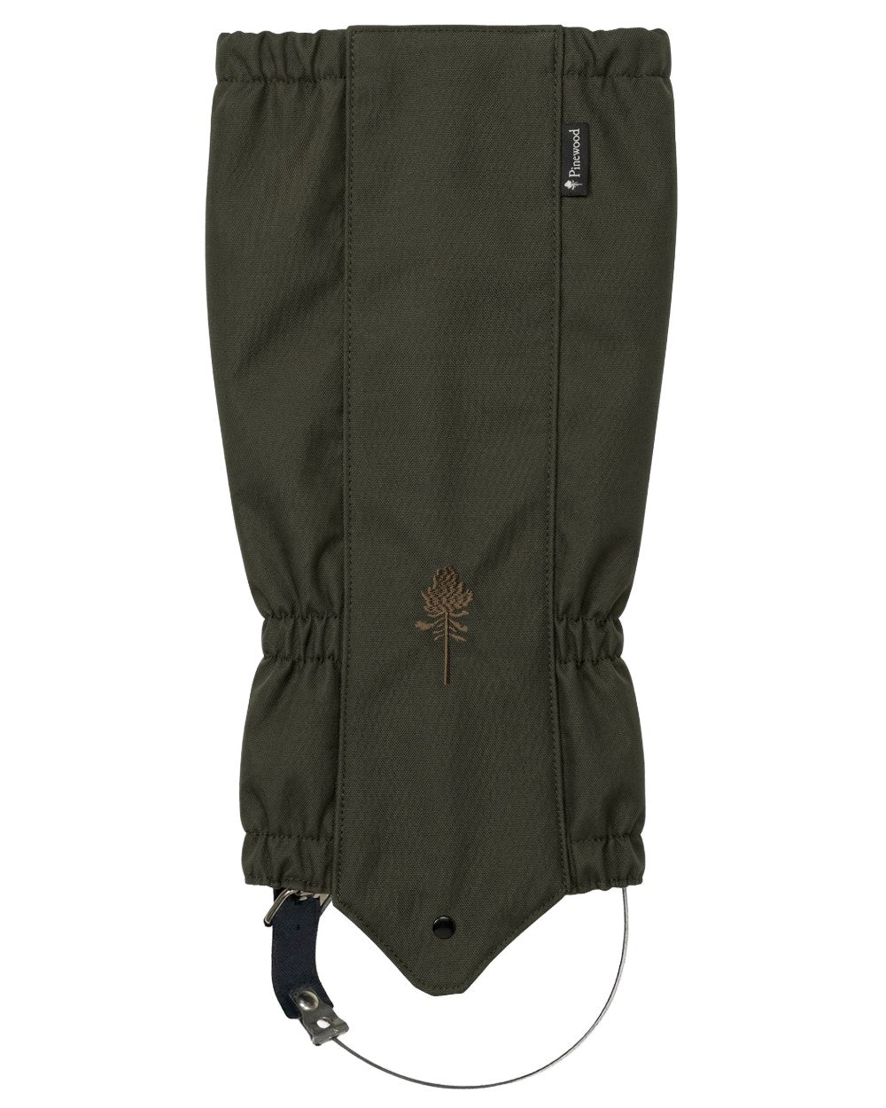 Moss Green coloured Pinewood Active 2.0 Gaiters on white background 