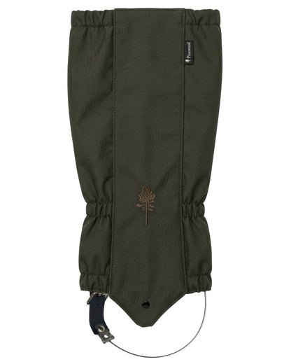 Moss Green coloured Pinewood Active 2.0 Gaiters on white background 