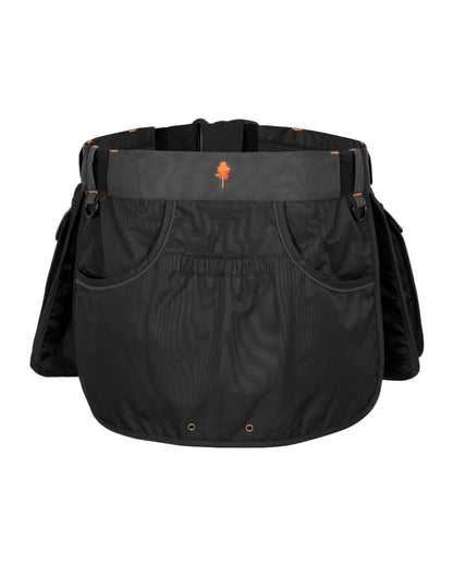 Black Dark Anthracite Coloured Pinewood Dog Sports Utility Belt on white background 