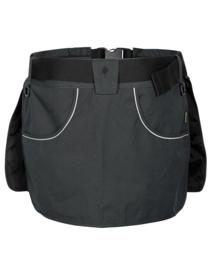 Dark Anthracite Coloured Pinewood Dog Sports Waist Belt on white background 