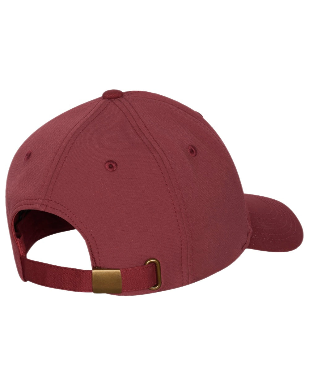 Dark Tomato Dark Red Coloured Pinewood Finnveden Hybrid Cap on white background 