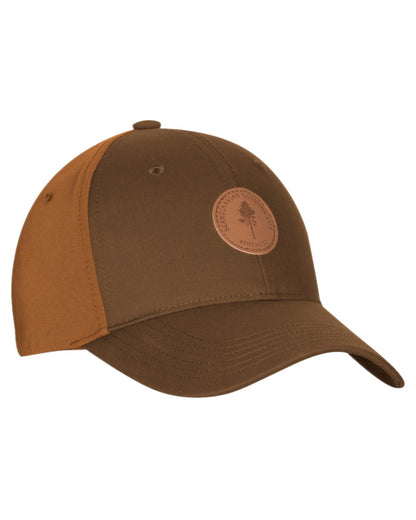 Nougat Coloured Pinewood Finnveden Hybrid Cap on white background 