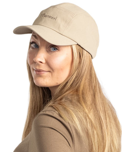Light Khaki coloured Pinewood Insectsafe Cap on white background 