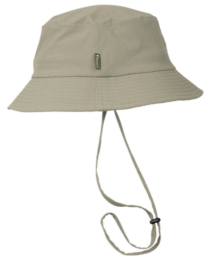 Light Khaki Coloured Pinewood Insectsafe Hat on white background 