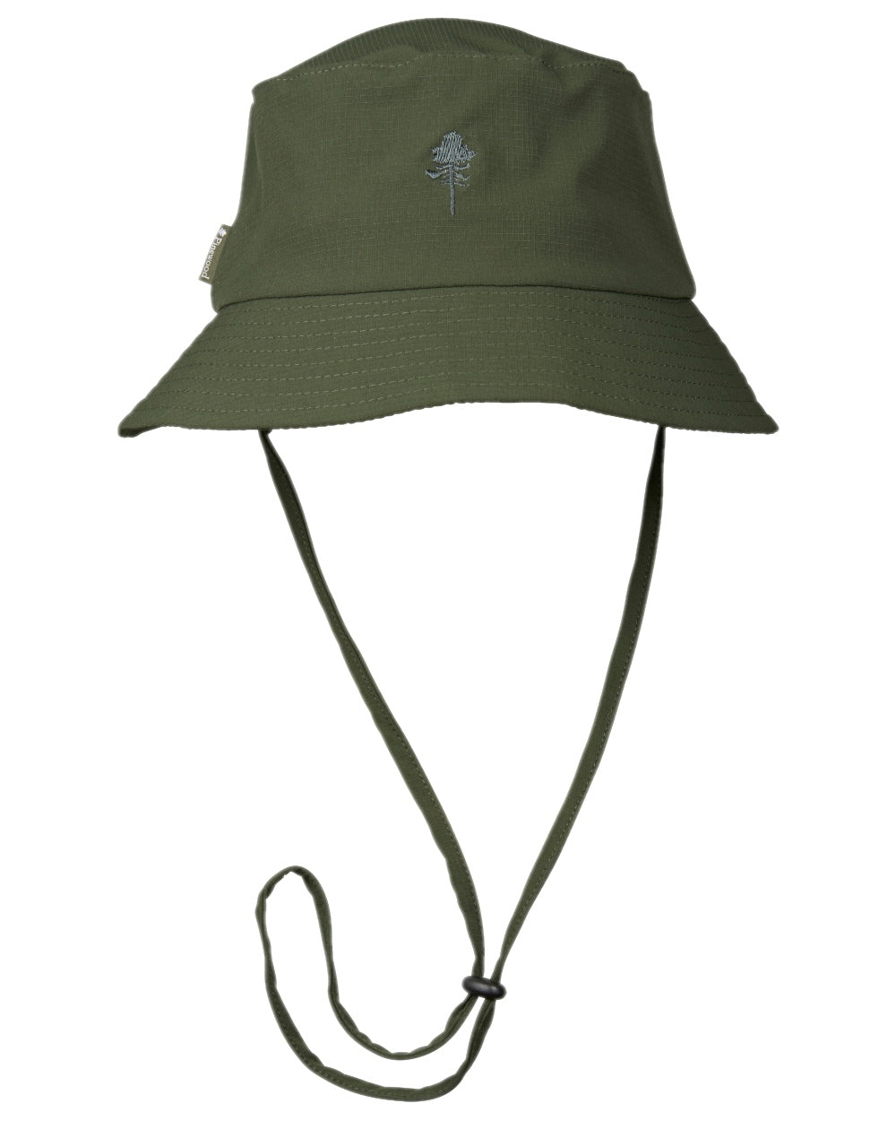Moss Green Coloured Pinewood Insectsafe Hat on white background 