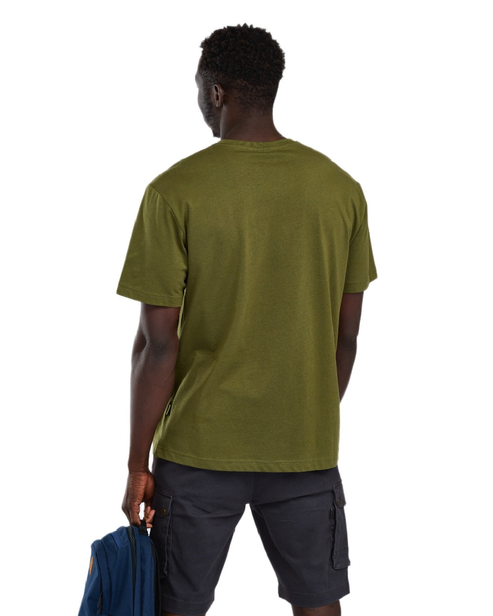 Grey Melange Pine Black coloured Pinewood Mens 3 Pack T-Shirt on white background 