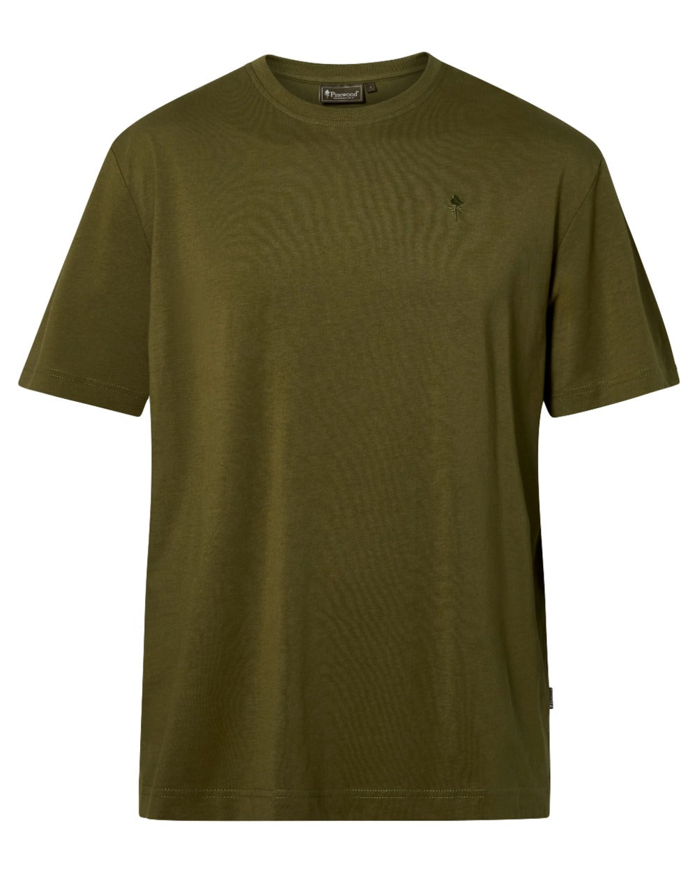 Grey Melange Pine Black coloured Pinewood Mens 3 Pack T-Shirt on white background 