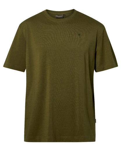 Grey Melange Pine Black coloured Pinewood Mens 3 Pack T-Shirt on white background 
