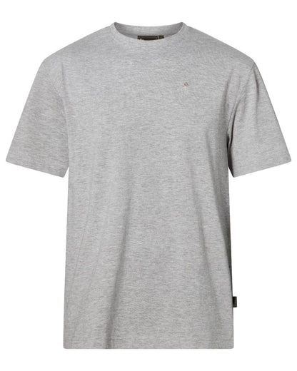 Grey Melange Pine Black coloured Pinewood Mens 3 Pack T-Shirt on white background 