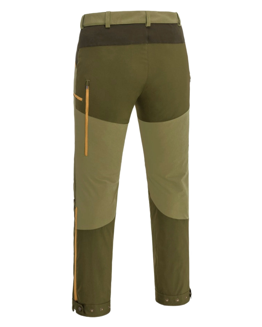 Leaf Hunting Olive Coloured Pinewood Mens Abisko Brenton Trousers on white background 