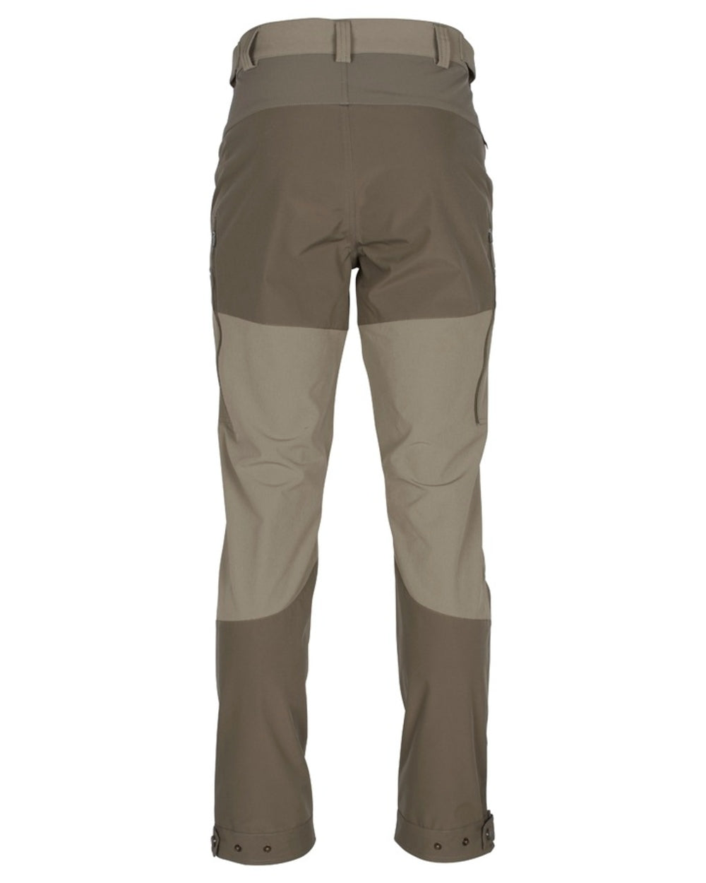 Mole Brown Coloured Pinewood Mens Abisko Brenton Trousers on white background 
