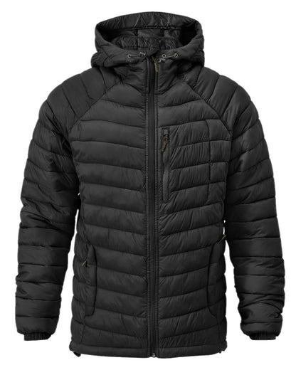 Black Coloured Pinewood Mens Abisko Insulation Jacket on white background 