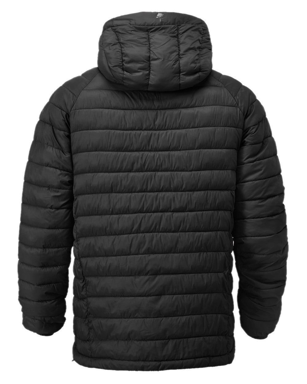 Black Coloured Pinewood Mens Abisko Insulation Jacket on white background 