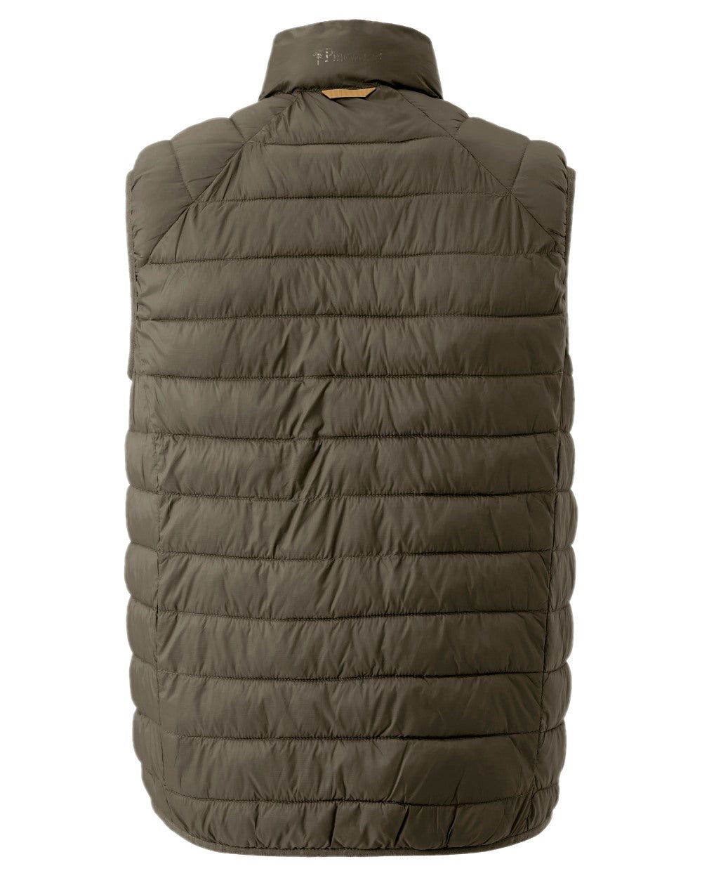 Clover Green Coloured Pinewood Mens Abisko Insulation Vest on white background 