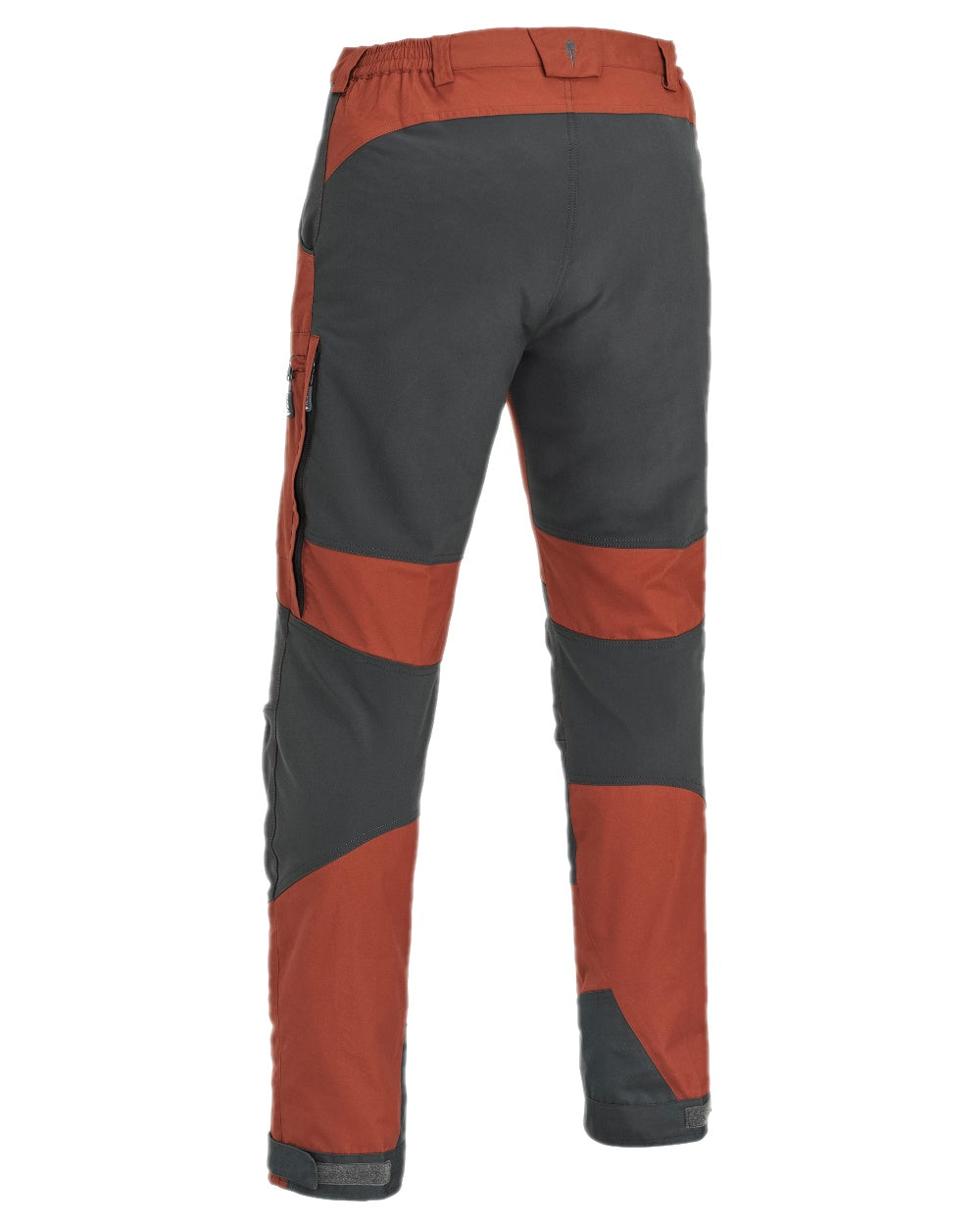 Terracotta Grey Coloured Pinewood Mens Caribou TC-Lite Trousers on white background 