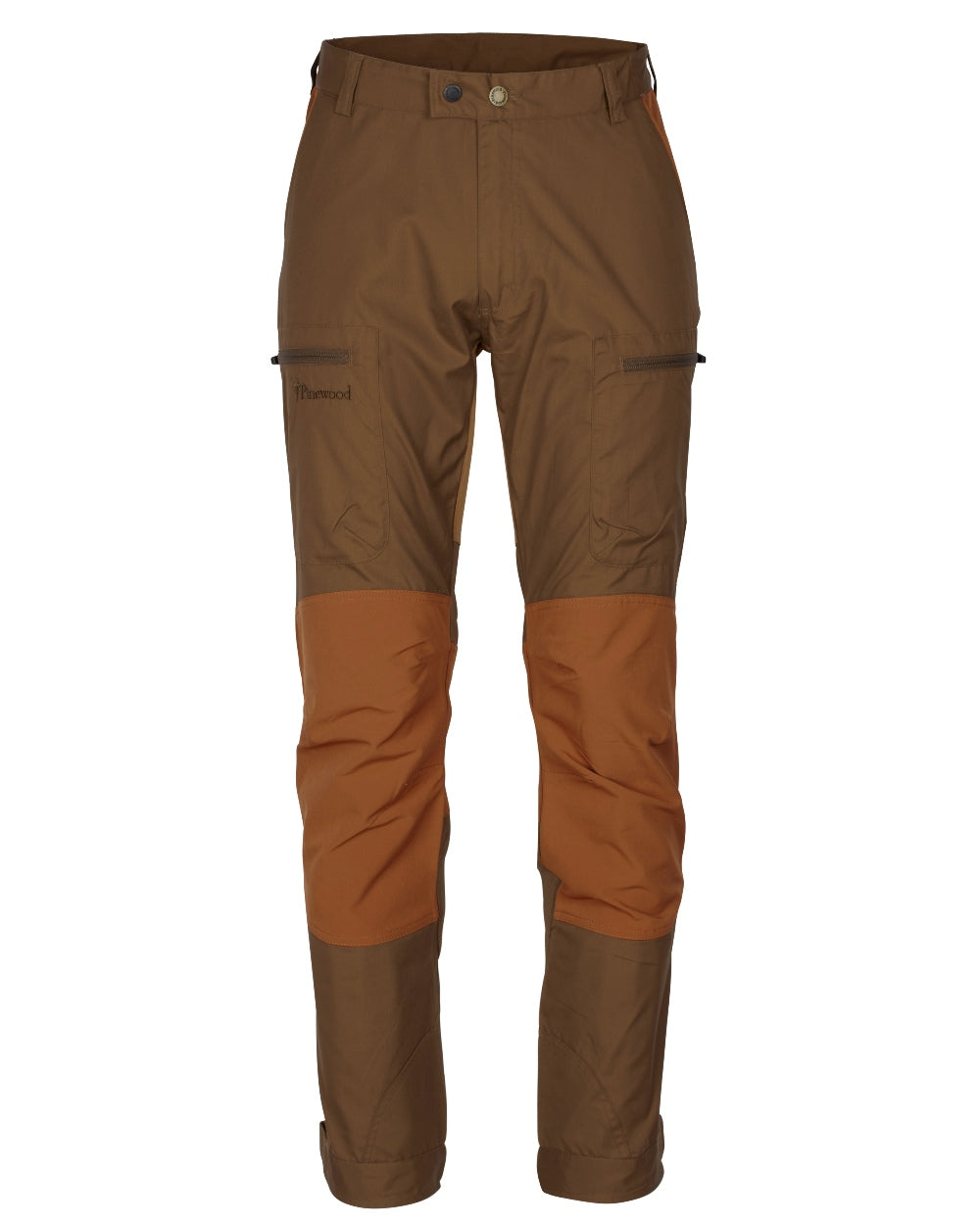 Nougat Fudge Coloured Pinewood Mens Caribou TC Trousers on white background 