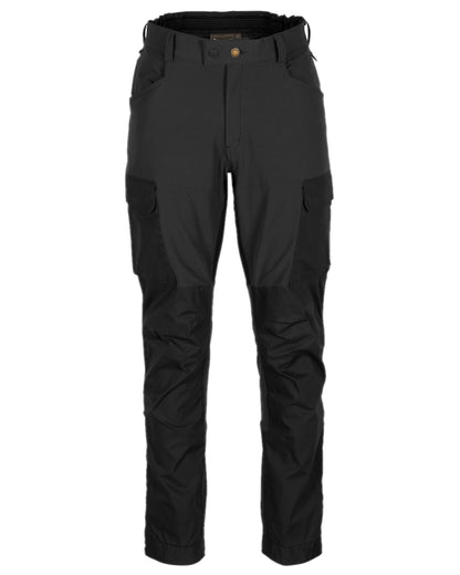 Black Coloured Pinewood Mens Dog Sports Trainer Extreme Trousers on white background 