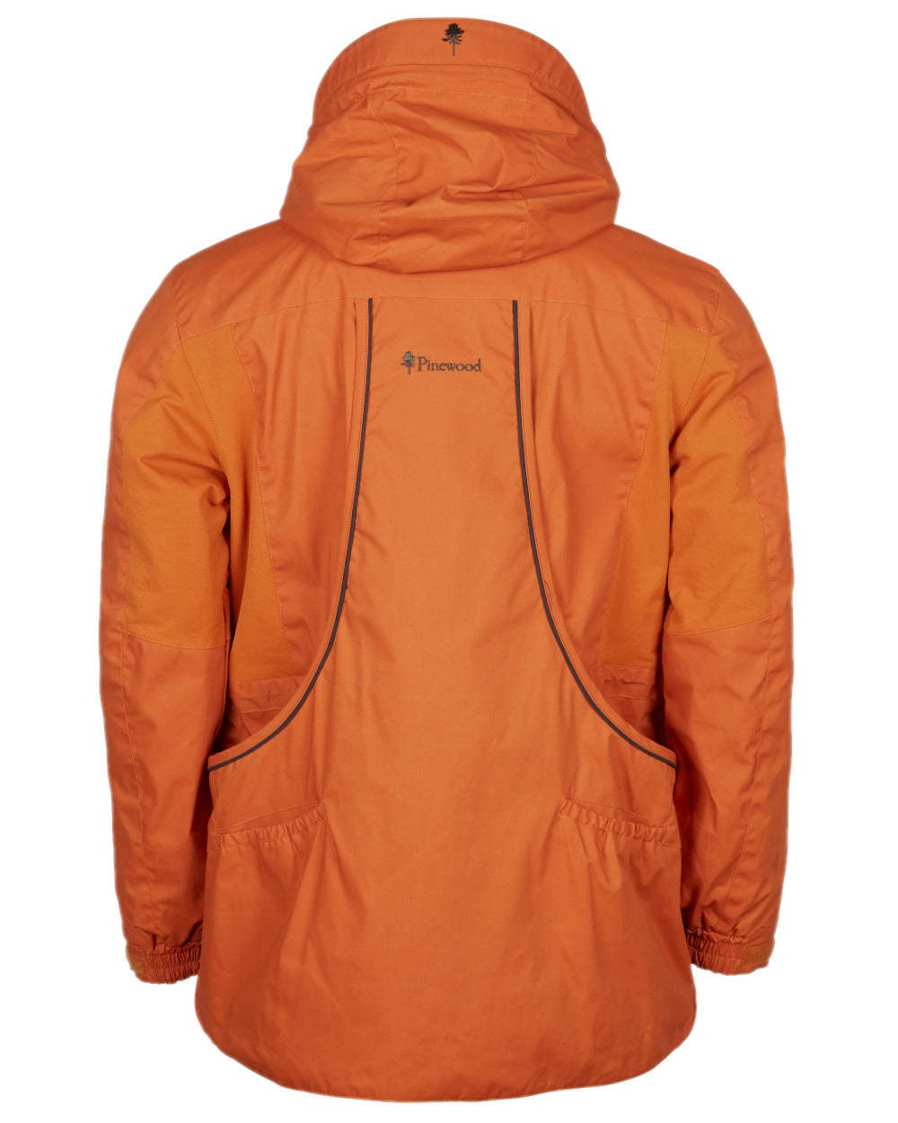 Burned Orange Coloured Pinewood Mens Dog Sports Trainer Jacket on white background 
