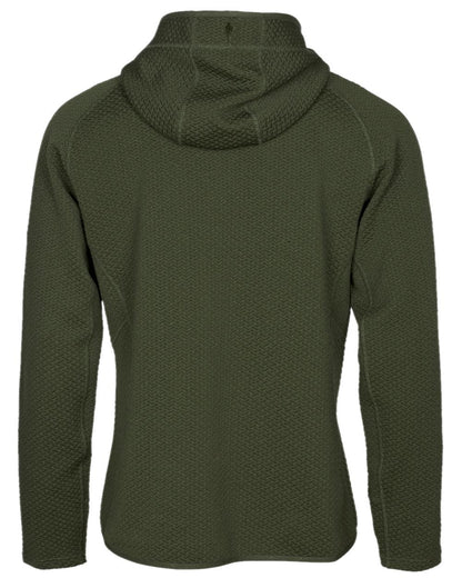 Dark Green Mel Coloured Pinewood Mens Everyday Travel Hoodie on white background 