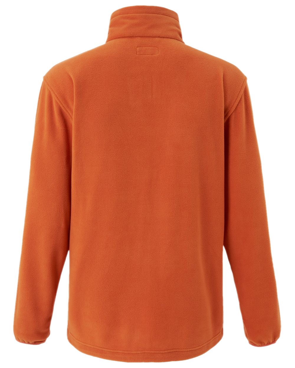 Burned Orange Pinewood Mens Finnveden Fleece Jacket on white background 