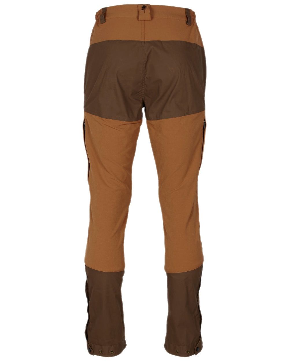 Fudge Nougat Coloured Pinewood Mens Finnveden Hybrid Trousers on white background 