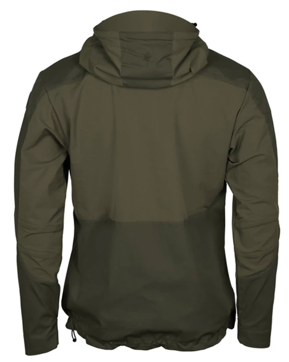 Dark Olive Hunting Olive coloured Pinewood Mens Finnveden Hybrid Jacket on white background 
