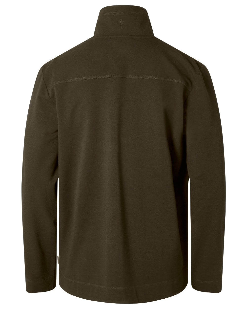 Moss Green coloured Pinewood Mens Finnveden Powerfleece Jacket on white background 