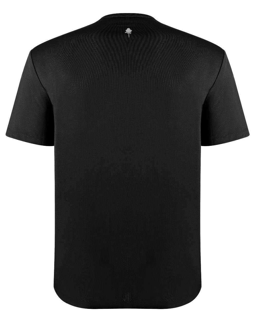Black coloured Pinewood Mens Function T-Shirt on white background 
