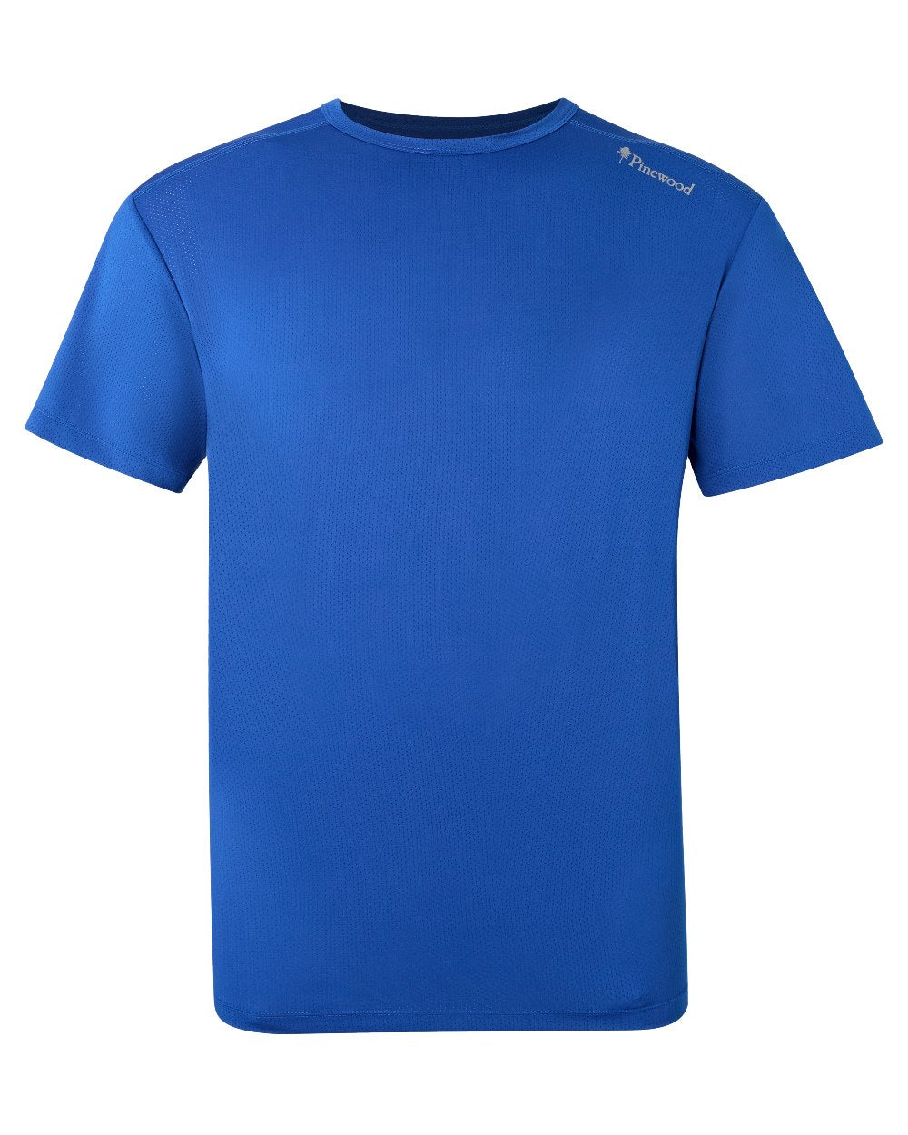 Galaxy Blue coloured Pinewood Mens Function T-Shirt on white background 