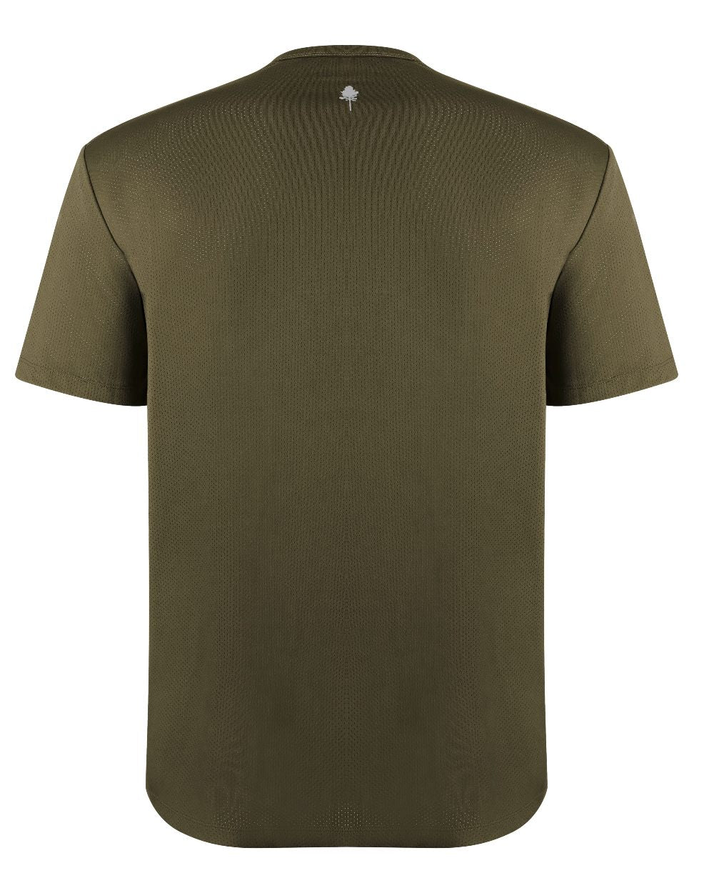 Moss Green coloured Pinewood Mens Function T-Shirt on white background 