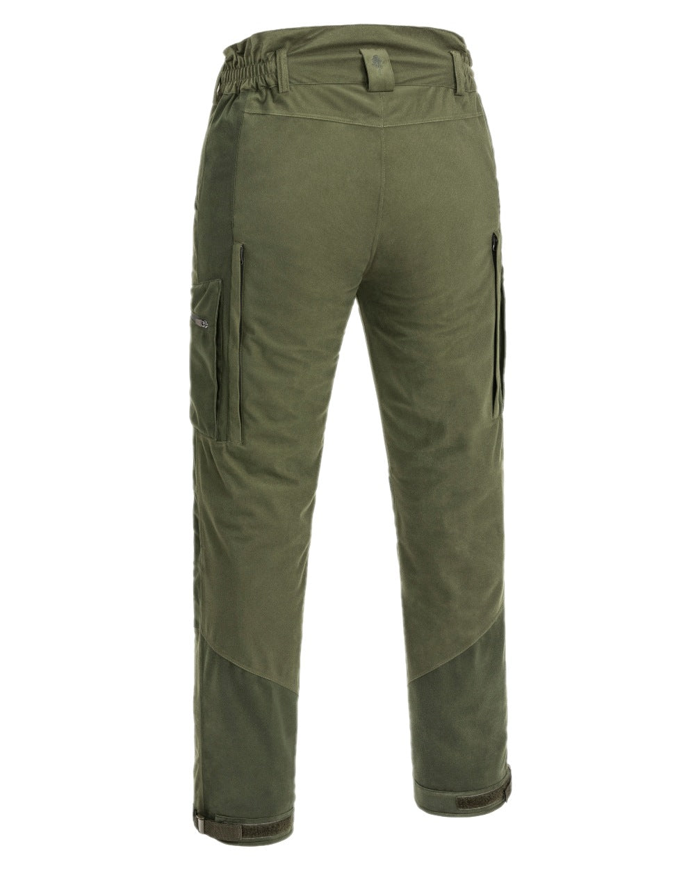 Mossgreen Dark Mossgreen Coloured Pinewood Mens Furudal Retriever Active Hunting Trousers on white background 