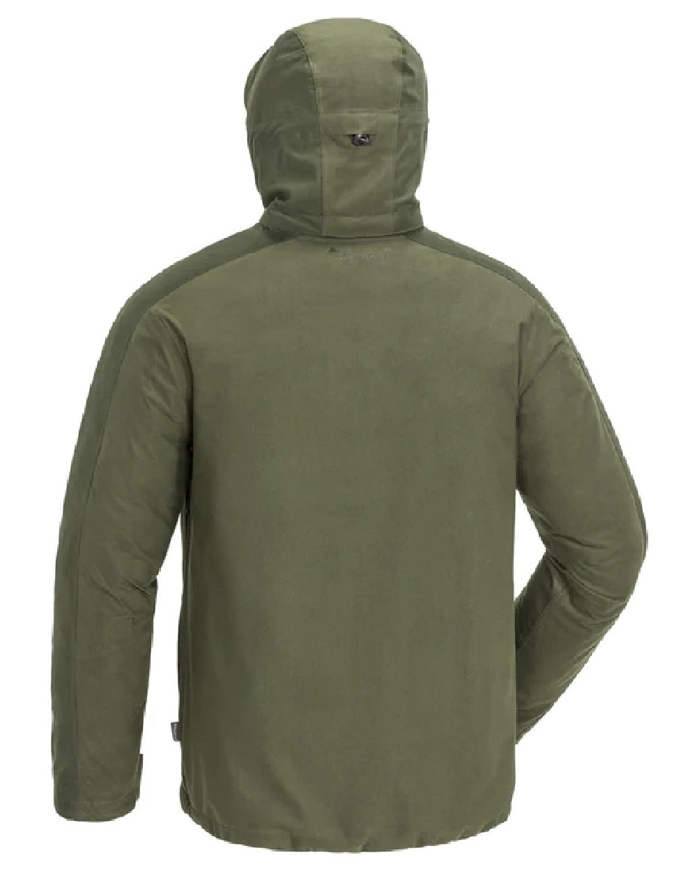 Moss green coloured Pinewood Mens Furudal Retriever Active Jacket on white background 