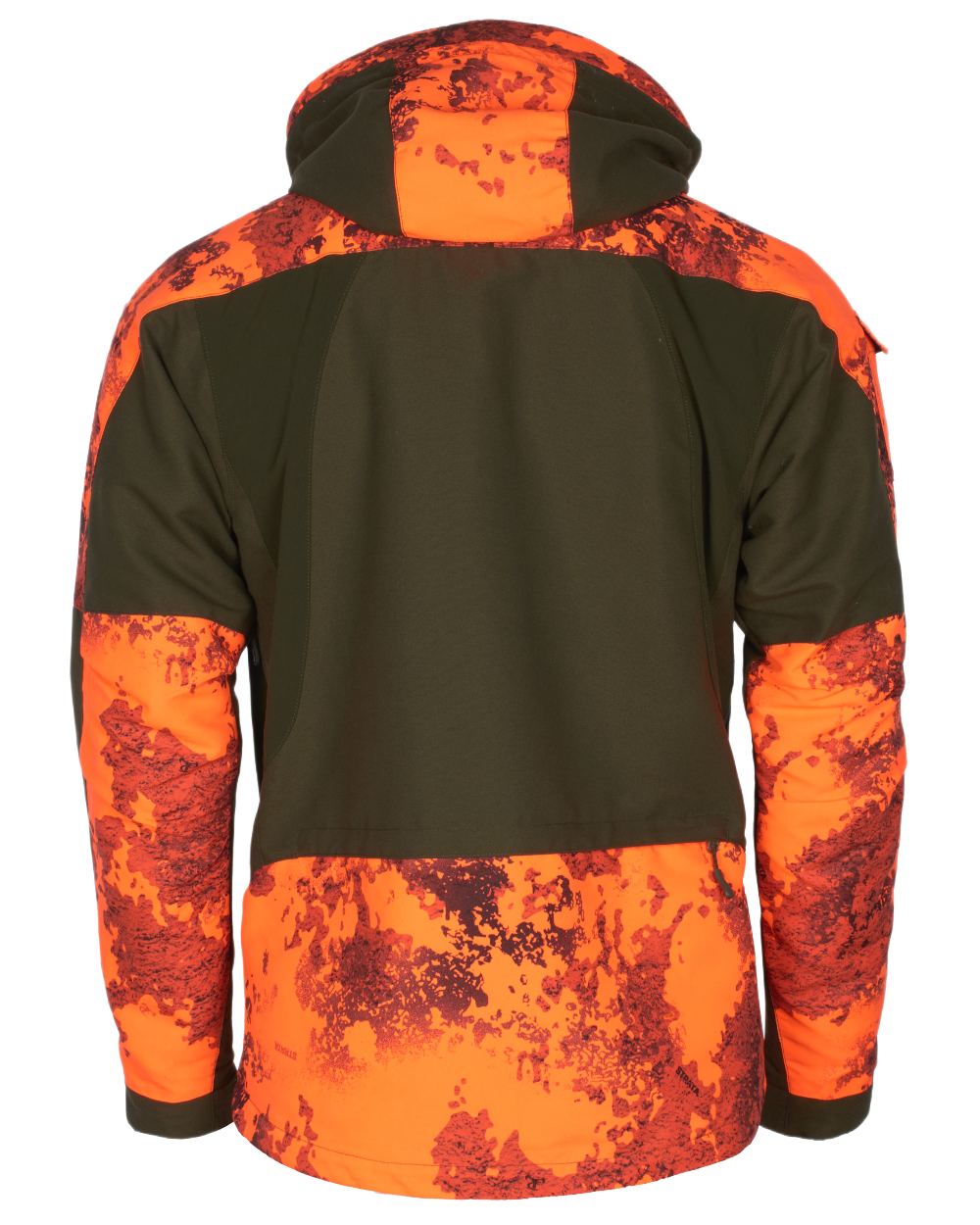 Mossgreen Strata Blaze Coloured Pinewood Mens Hunter Pro Xtreme 2.0 Camou Jacket on white background 