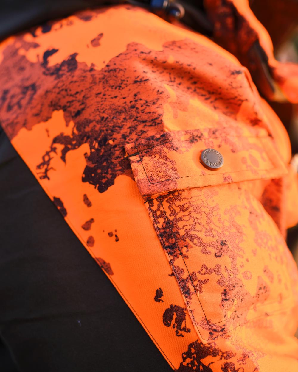 Mossgreen Strata Blaze Coloured Pinewood Mens Hunter Pro Xtreme 2.0 Camou Jacket on outdoor background 