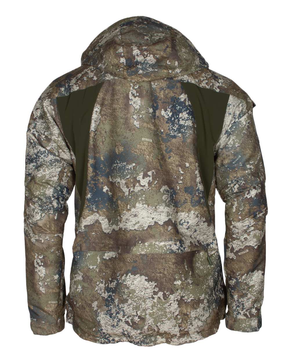 Strata Coloured Pinewood Mens Hunter Pro Xtreme 2.0 Camou Jacket on white background 
