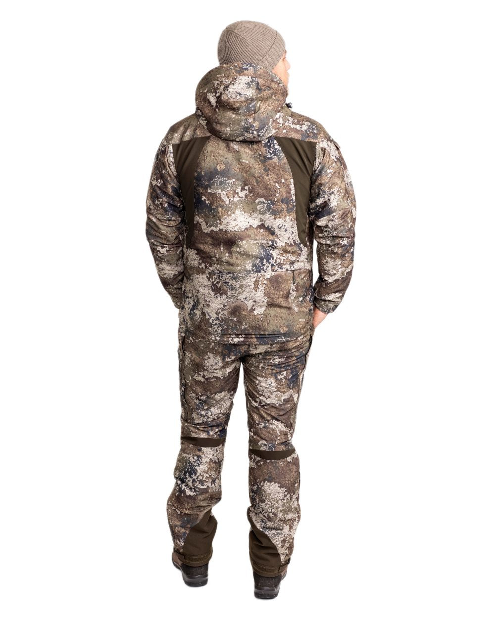 Strata Coloured Pinewood Mens Hunter Pro Xtreme 2.0 Camou Jacket on white background 