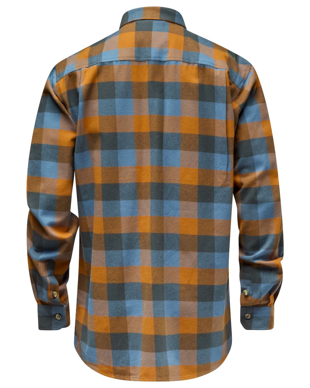 Fudge Blue coloured Pinewood Mens Lumbo Shirt on white background 