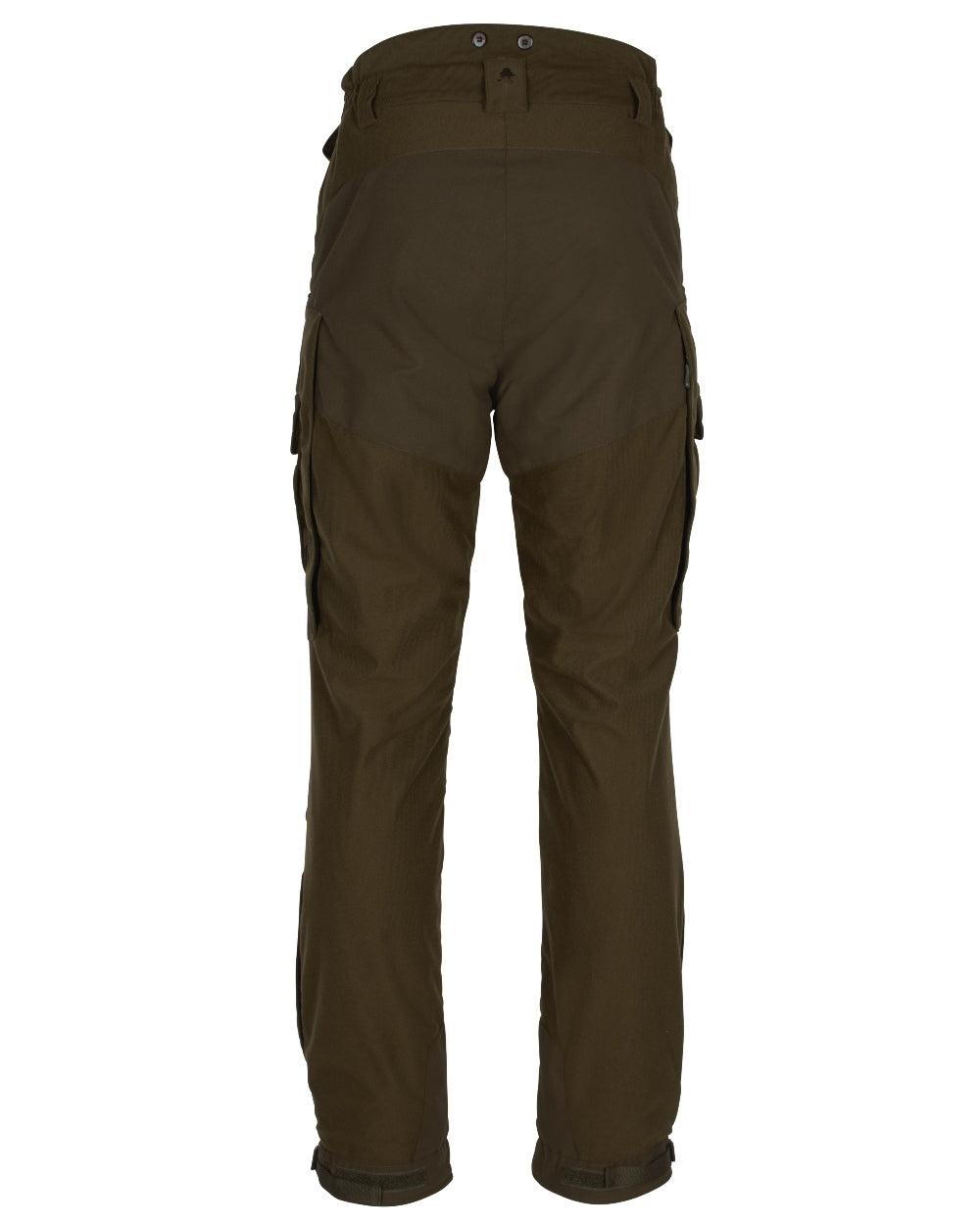 Hunting Green coloured Pinewood Mens Smaland Forest Trousers on white background 