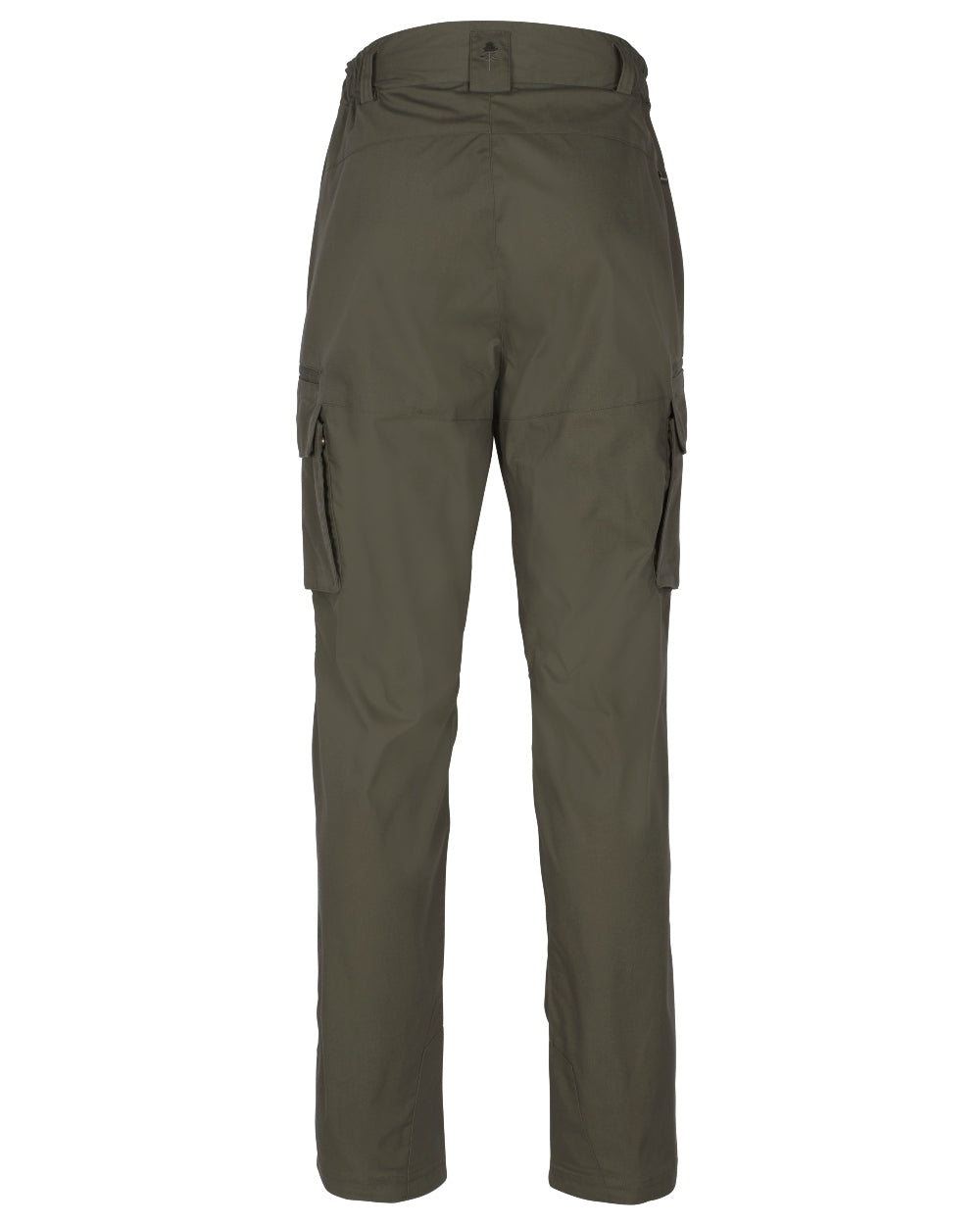 Dark Olive coloured Pinewood Mens Smaland Hunters Insectsafe Trousers on white background 