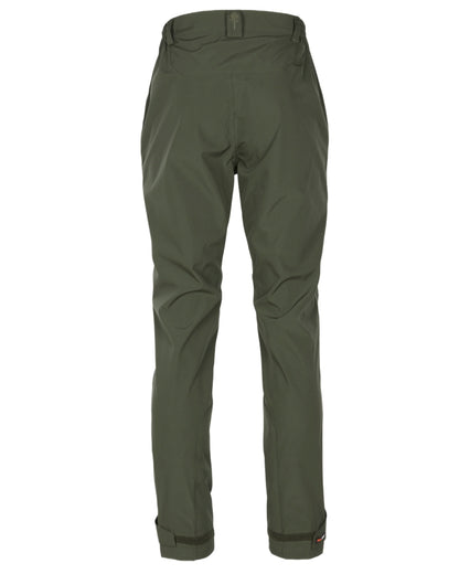 Moss Green Coloured Pinewood Mens Telluz Trousers on white background 