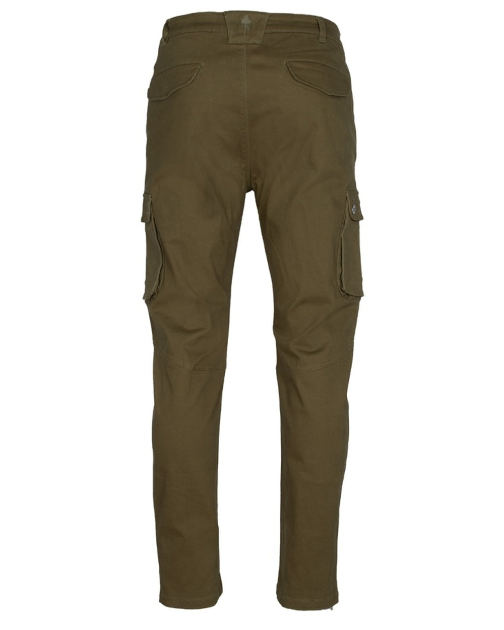 Moss Green Coloured Pinewood Mens Värnamo Serengeti Trousers on white background 