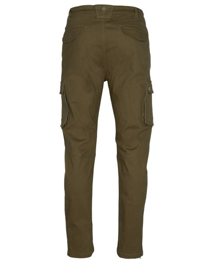 Moss Green Coloured Pinewood Mens Värnamo Serengeti Trousers on white background 