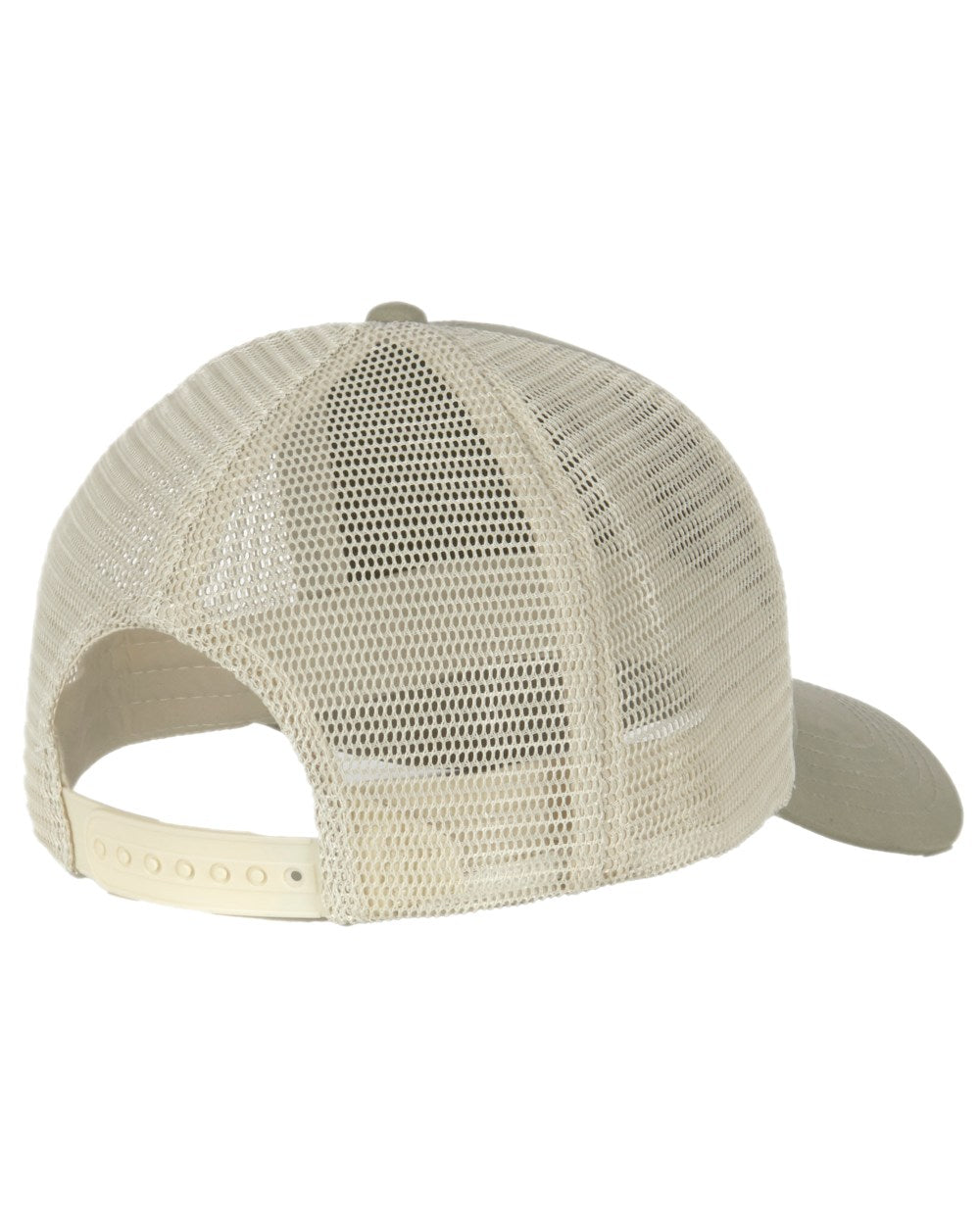 Light Khaki Coloured Pinewood Mesh Cap on white background 