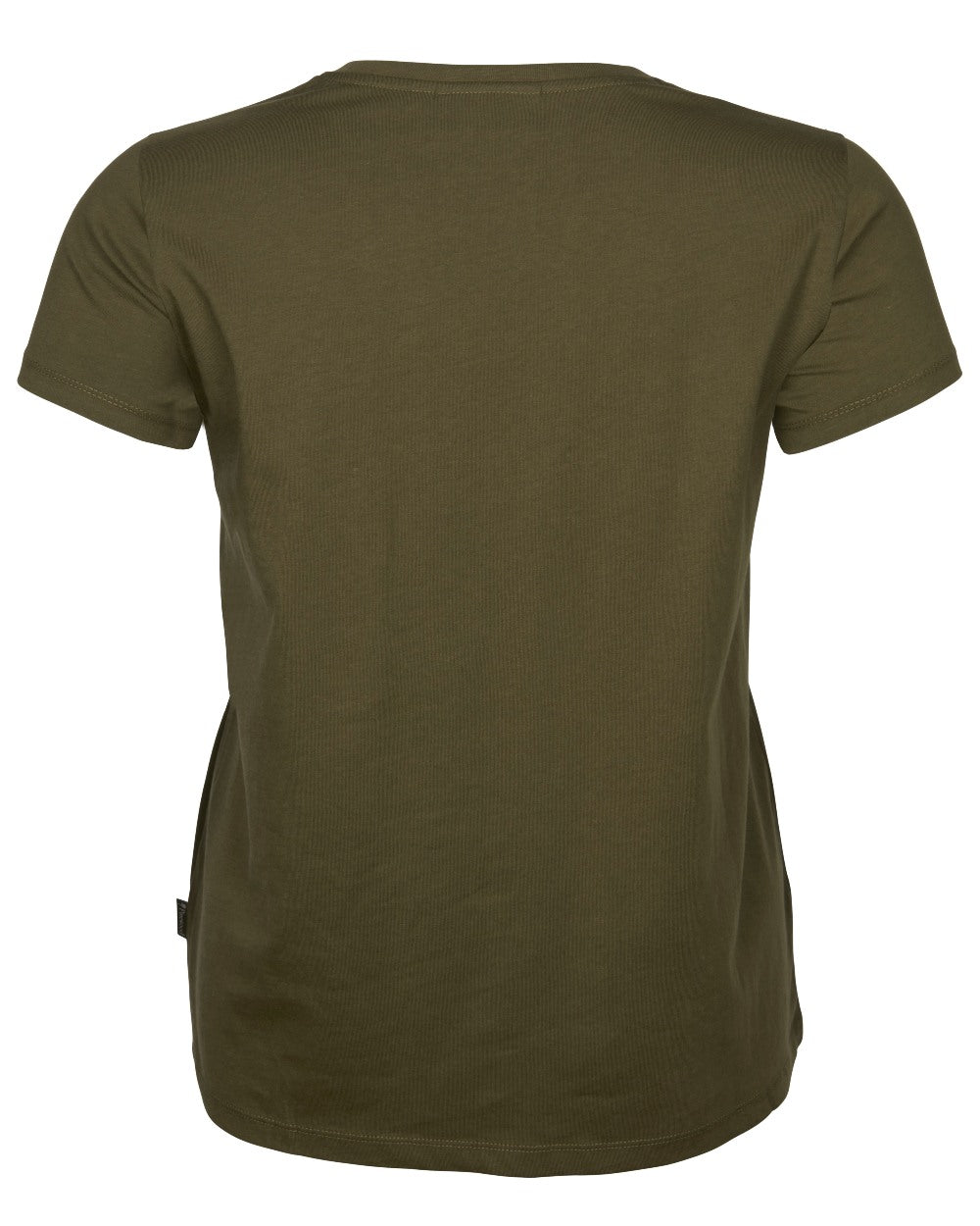 Green Hunter Brown Khaki coloured Pinewood Womens 3 Pack T-Shirt on white background 
